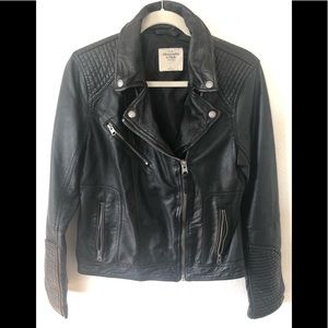 Abercrombie & Fitch Faux leather Moto Jacket